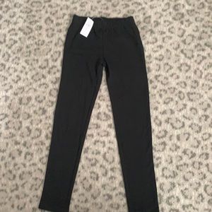Brand new Gap black leggings. Girls.